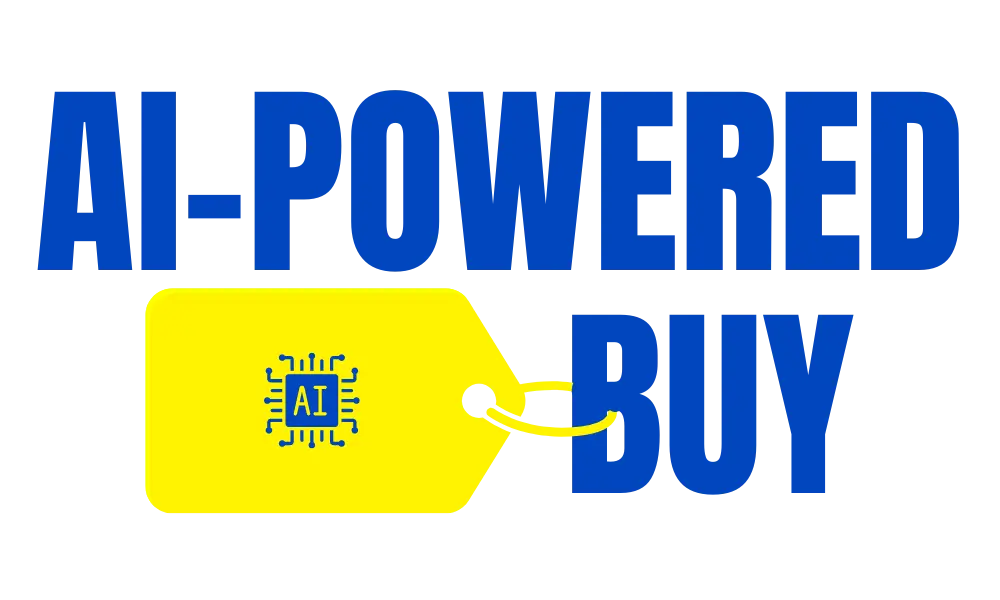 AI-Powered Buy logo blue png