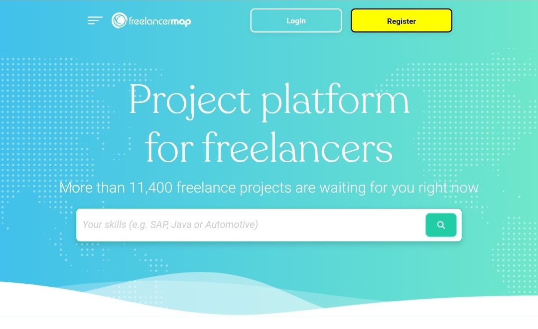 Screenshot of freelancermap.com